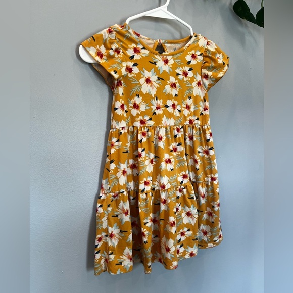 BTWEEN Printed Fit & Flare Dress for Girls/size 6 - Picture 4 of 10